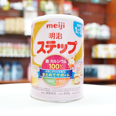Sữa Meiji số 1-3 (800g) mẫu mới