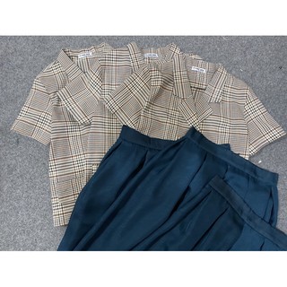 set chân váy+ áo