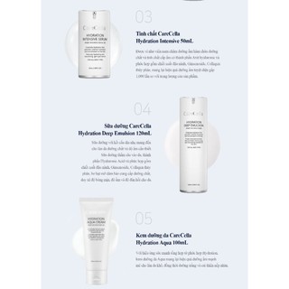 Set 5 Bộ Dưỡng Da CareCella Hydration Basic Set