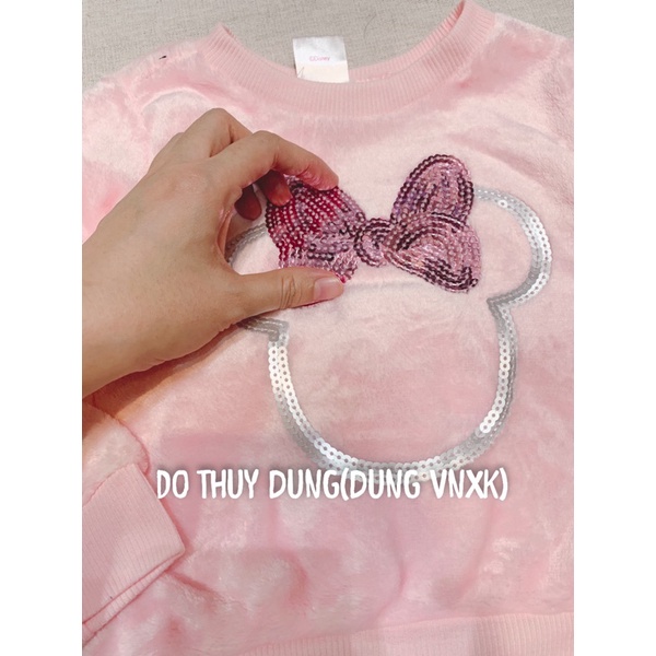 Bộ nỉ băng lông bé gái