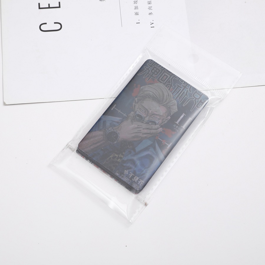 16 Pcs/set Jujutsu Kaisen PVC Photo Card Transparent Card Thẻ Nhân Vật Anime