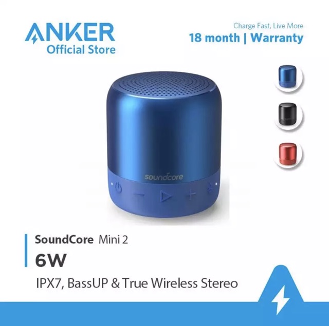 Loa Bluetooth Anker Soundcore Mini 2 Chính Hãng