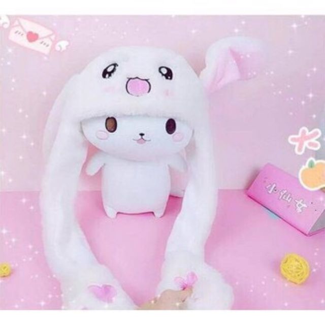Nón thỏ tay giật BLACKPINK