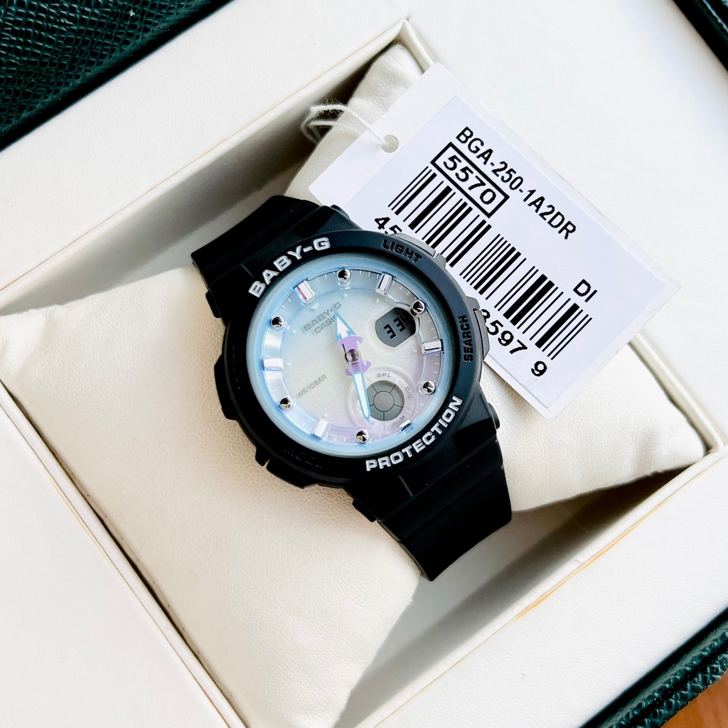 Đồng hồ nữ thể thao Casio Baby-G BGA-250-1A2 Chống nước 10ATM Bảo hành 2 năm Hyma Watch