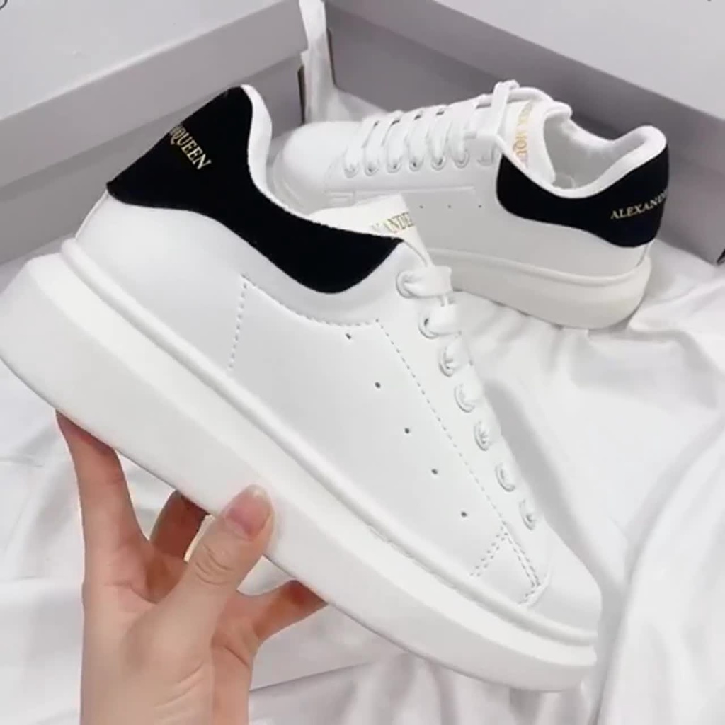 Giày Thể Thao ⚡MC Queen⚡ Nâng Chiều Cao  - Sneaker MC Nam Nữ Độn Đế