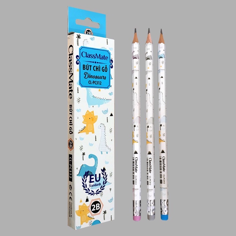 Bút chì đầu tẩy 2B Classmate CL-PC312