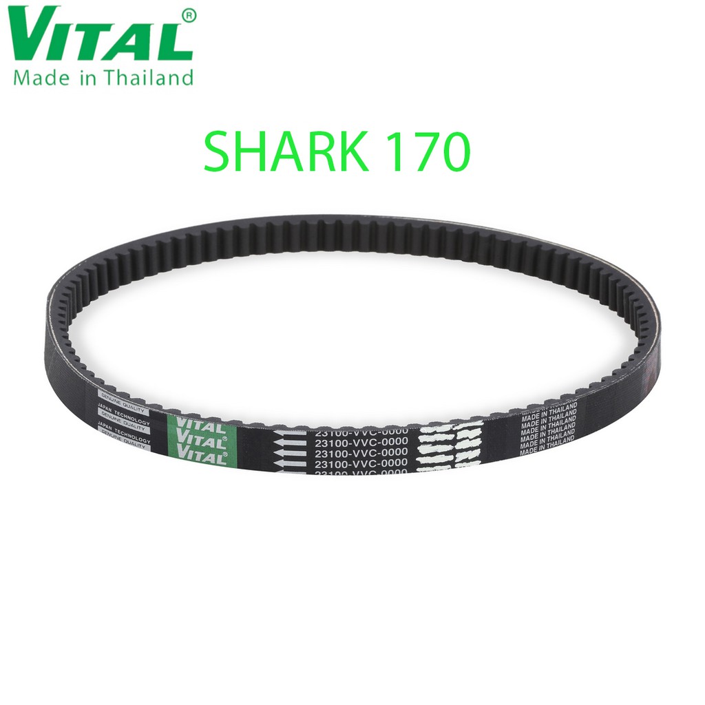 Dây curoa Shark, Shark 125 Mini, Shark 125 EFI, Shark 170 hiệu VITAL - Dây curoa VITAL chính hãng Thái Lan