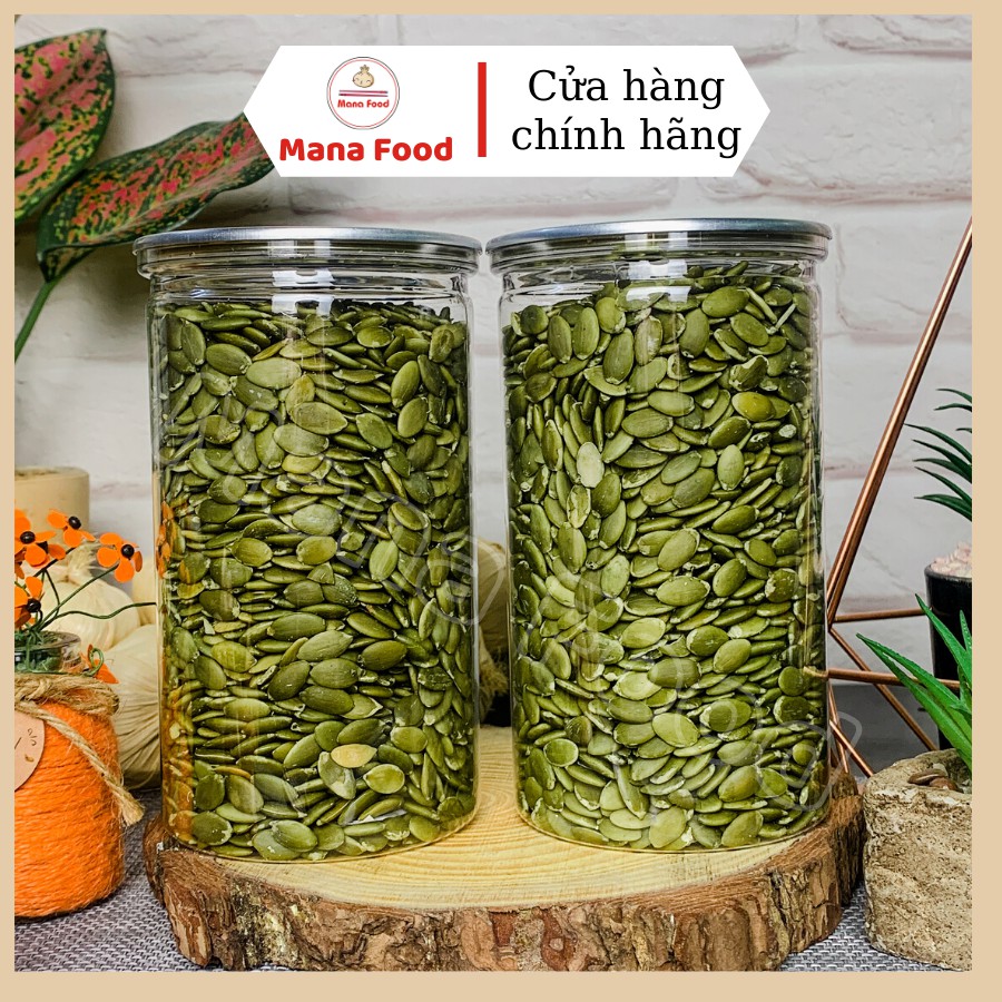 500G Nhân Bí Xanh Ấn Độ Mana Food | VSATTP - Hạt bùi - Chất lượng