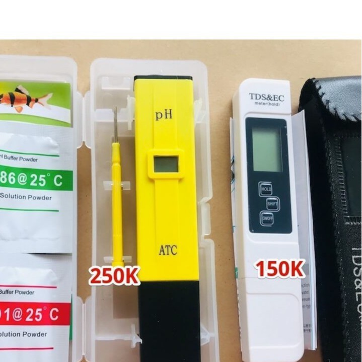 Combo 1 Bút Đo  EC & TDS và 1 Bút Đo Độ PH - Dụng Cụ Đo Độ PH, Máy Đo Nước Sạch