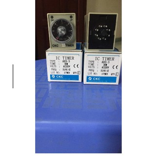 Rơ le thời gian timer ckc ah3-3 220vac 10s,30s,60s 10m, 30m,60m