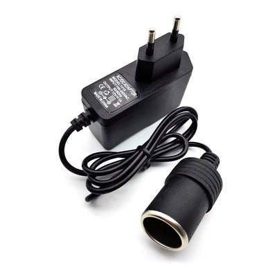 Bộ Chuyển Đổi Nguồn 220V Sang 12V 1A 💖𝐅𝐑𝐄𝐄 𝐒𝐇𝐈𝐏💖Bộ Adapter Chuyển Đổi nguồn điện 220v sang 12v cắm tẩu ô tô