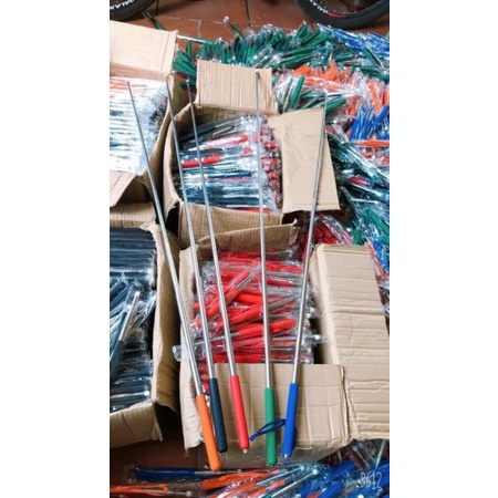 combo 4 que chỉ inox đầu nỉ kích thước 1m ( có kèm dây đeo)