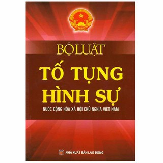 Sách bộ luật tố tụng hình sự - nxb lao động