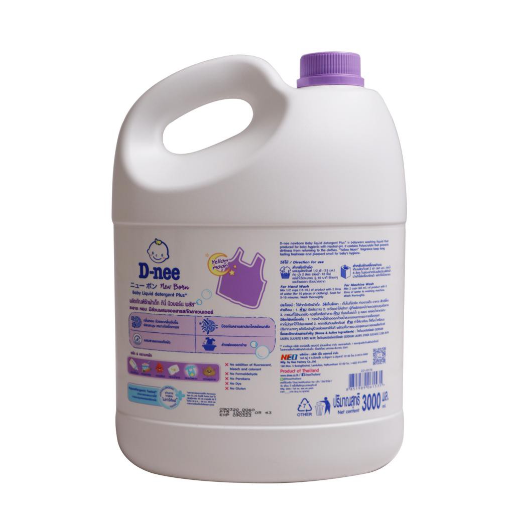 [HÀNG CHÍNH HÃNG] Nước Giặt Xả Dnee Thái Lan Chính Hãng 3000ml