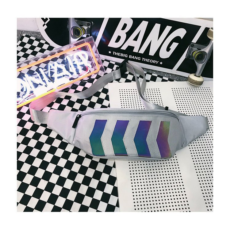 Túi phản quang CHEST BAG phong cách StreetWear - Sẵn Hàng