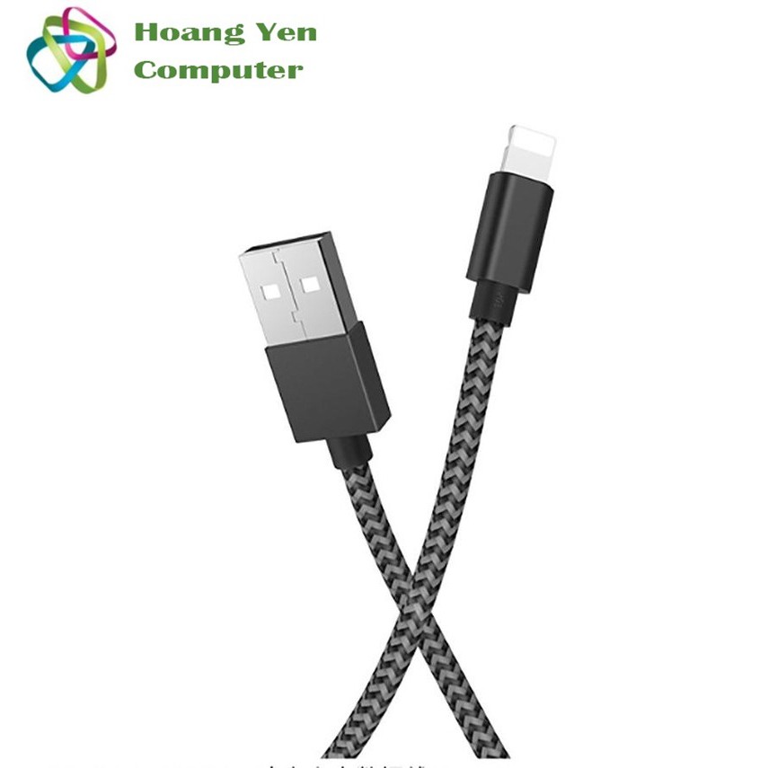 Cáp Sạc Nhanh Lightning Hoco X14 MAX Cho IPhone IPad Dây Dù 1M Chống Đứt - BH 3 tháng 1 đổi 1 (MÀU SẮC NGẪU NHIÊN)