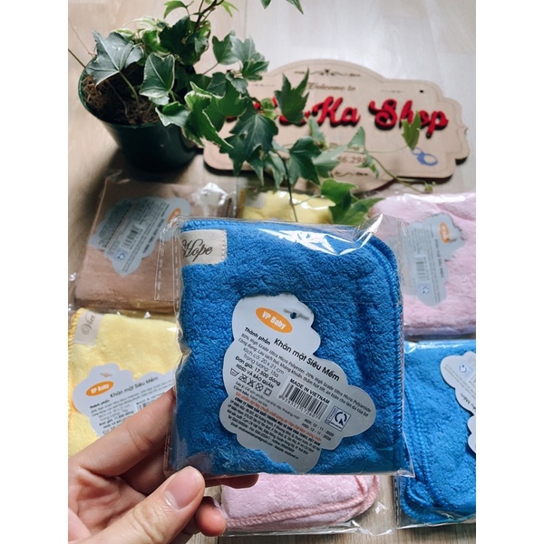 [ 0 - 4 Tuổi]Khăn Mặt Trẻ Em Baby Siêu Mềm Việt Hope ( 20X21)
