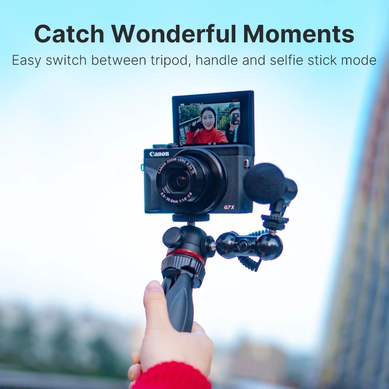 Ulanzi Giá Đỡ Ba Chân Mini MT-17 Đầu Bi 1 / 4 '' Thông Dụng Cho Máy Ảnh DSLR / Điện Thoại Thông Minh | BigBuy360 - bigbuy360.vn