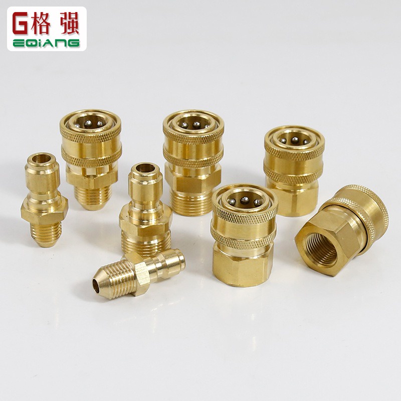 Cà rá nối ren 22 máy rửa xe Đồng thau