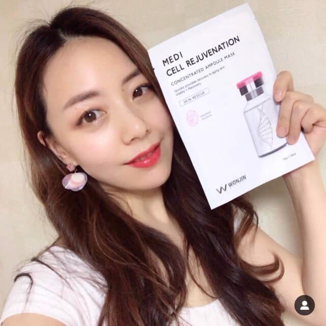 Mặt Nạ Giấy WONJIN EFFECT Concentrated Essence Mak Skin Rescue Skin Fit Solutions 30g