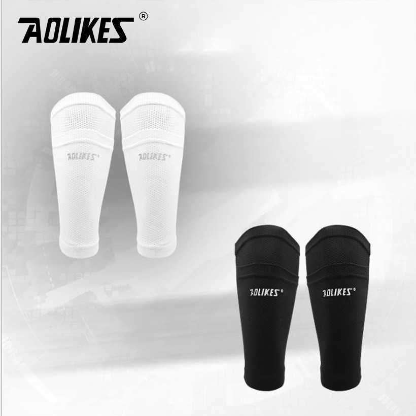 Tất vớ bóng đá bảo vệ ống đồng co giãn, thoáng khí Aolikes AL7968  chinhhang