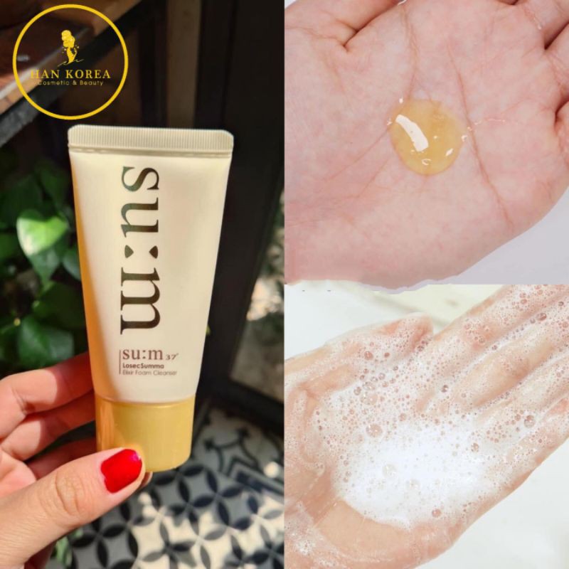 Sữa rửa mặt Sum37 LOSEC SUMMA giảm mụn, sạch bã nhờn 60ml Hân Korea | BigBuy360 - bigbuy360.vn