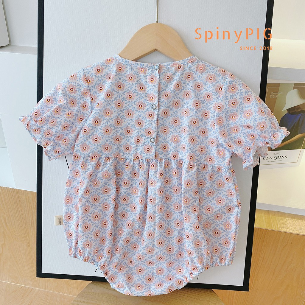 Bộ body cho bé gái 0-3 tuổi cực xinh xắn 100% cotton thoáng mát cho mùa hè