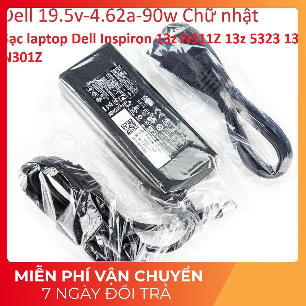 ⚡️[Sạc zin] Sạc laptop Dell Inspiron 13z N311Z 13z 5323 13z N301Z 19.5V - 3.34A - 4.62A - 65W - 90W Chân kim to