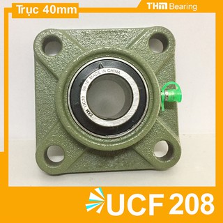 Gối đỡ UCF 208 trục đứng, trục ngang 40 mm
