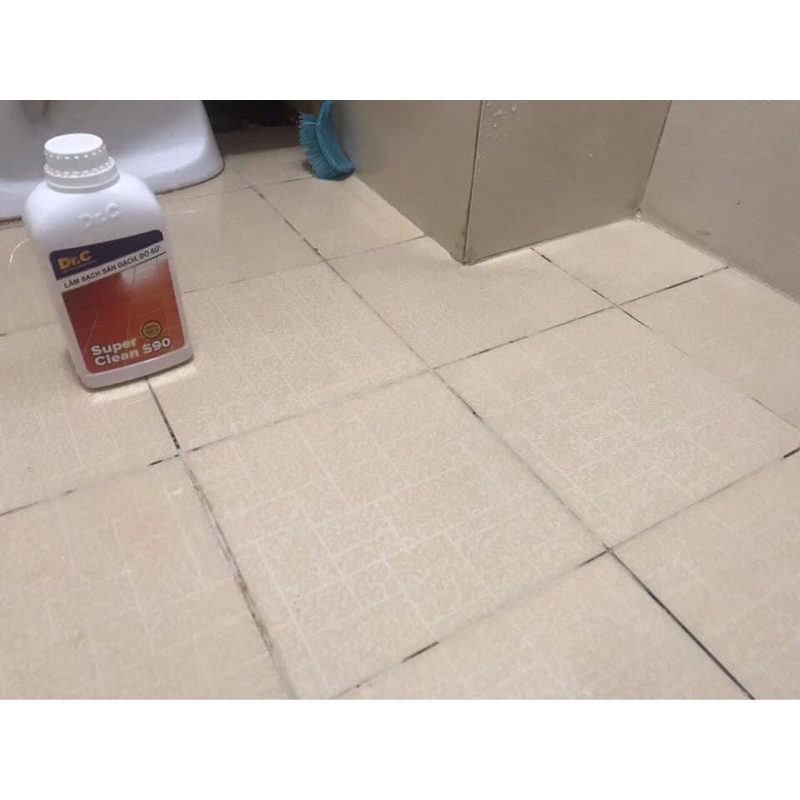Tẩy xi măng vệ sinh sàn gạch dung dịch tẩy gạch các vết bẩn lâu ngày tẩy rêu mốc Dr.C 1000ml