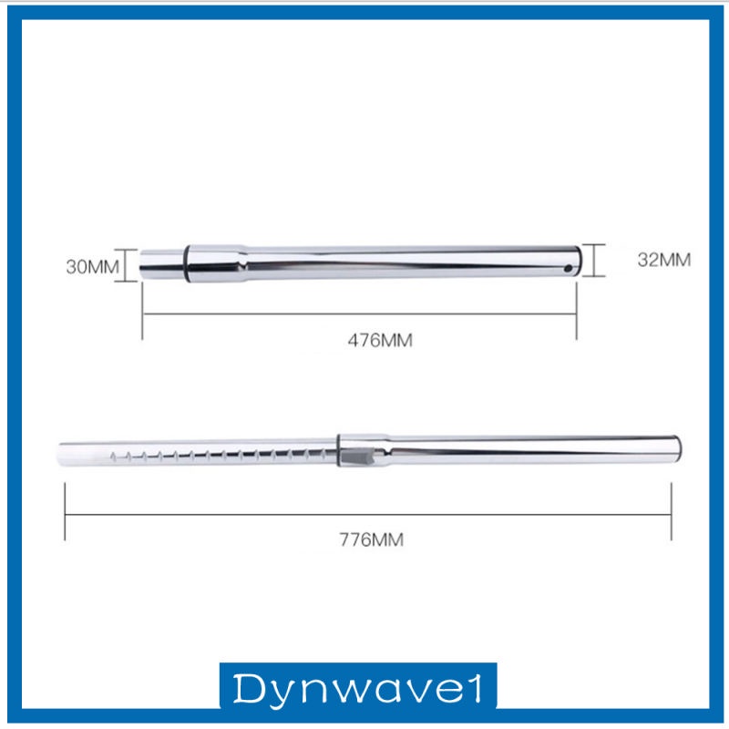 Ống nối dài 32mm bằng thép không gỉ cho máy hút bụi