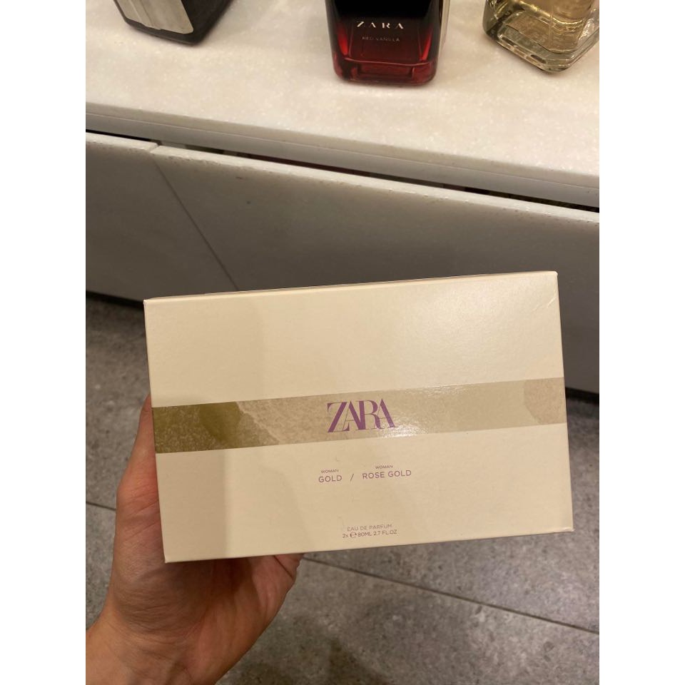 Nước hoa Zara Woman: WOMAN GOLD + WOMAN ROSE GOLD 80ML