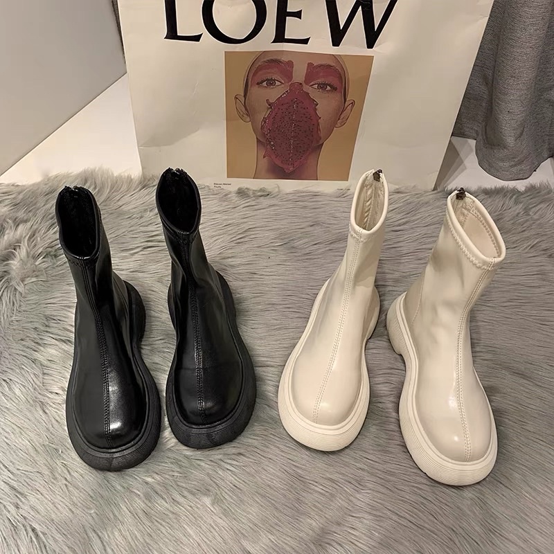 👟 B03 [ CÓ VIDEO ] Giày bốt | boots nữ cổ thấp ulzzang Hàn Quốc loại 1 CÓ ẢNH THẬT | BigBuy360 - bigbuy360.vn