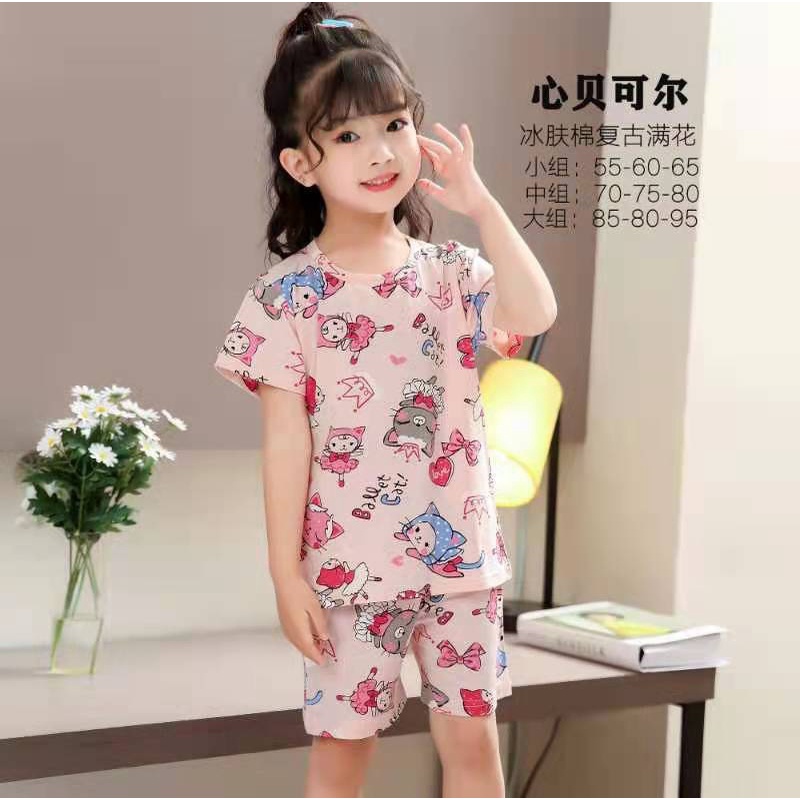 Bộ quần áo cho bé-M0039- Bộ cotton xất hàn cho bé trai bé gái.