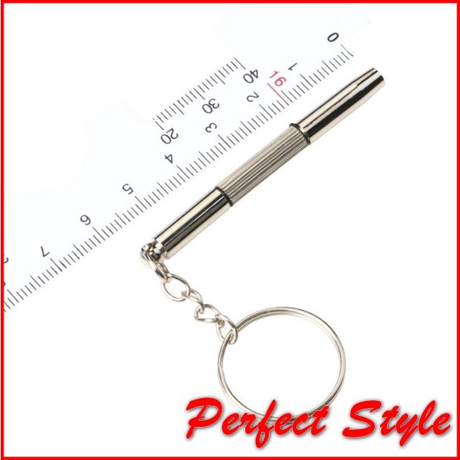 Móc khóa Tô vít mini 2 đầu kiêm móc khóa (vặn kính, đồng hồ, điện thoại...)