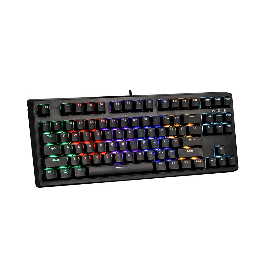 Bàn phím cơ E-Dra EK387 Huano Switch Led Rainbow - Hàng Chính Hãng