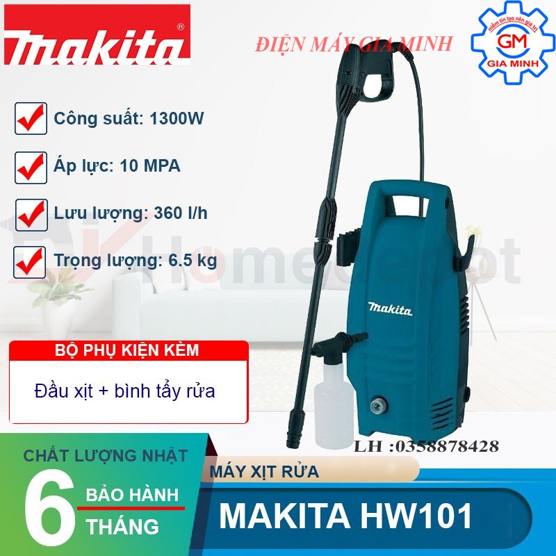 Máy rửa x HW101 chính hãng Makita