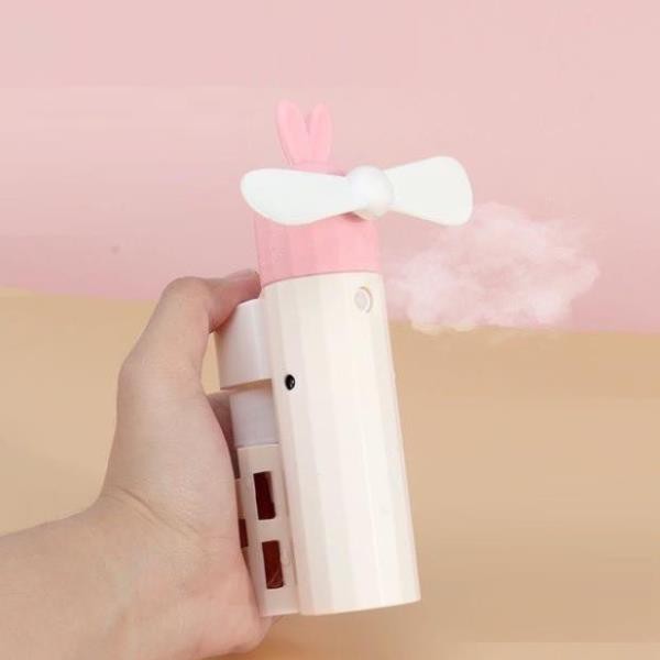 [HÀNG CAO CẤP] Quạt cầm tay phun sương để bàn nhỏ gọn pin sạc tích điện Gutek F11 _ALADIN-SHOP | BigBuy360 - bigbuy360.vn