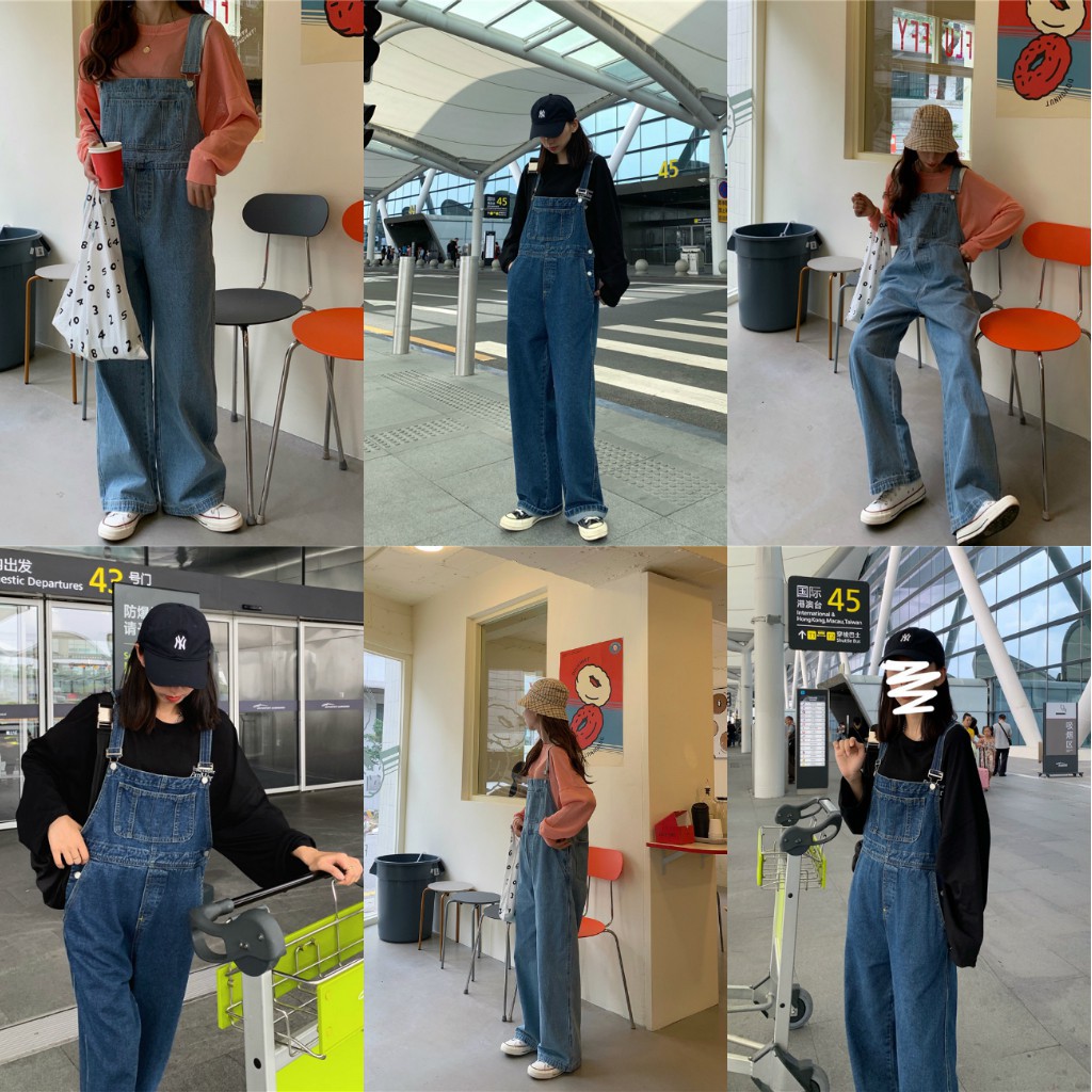 Quần yếm Jean suông rộng (Y18) –  HÀNG ORDER | BigBuy360 - bigbuy360.vn