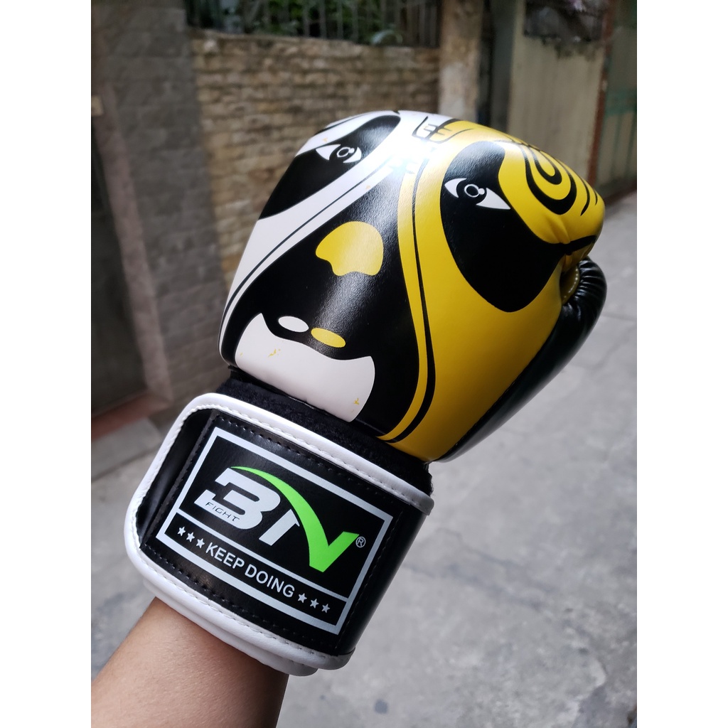 Găng Tay Boxing, Bao Tay Đấm Bốc, Hãng BN, Hình Mặt Nạ