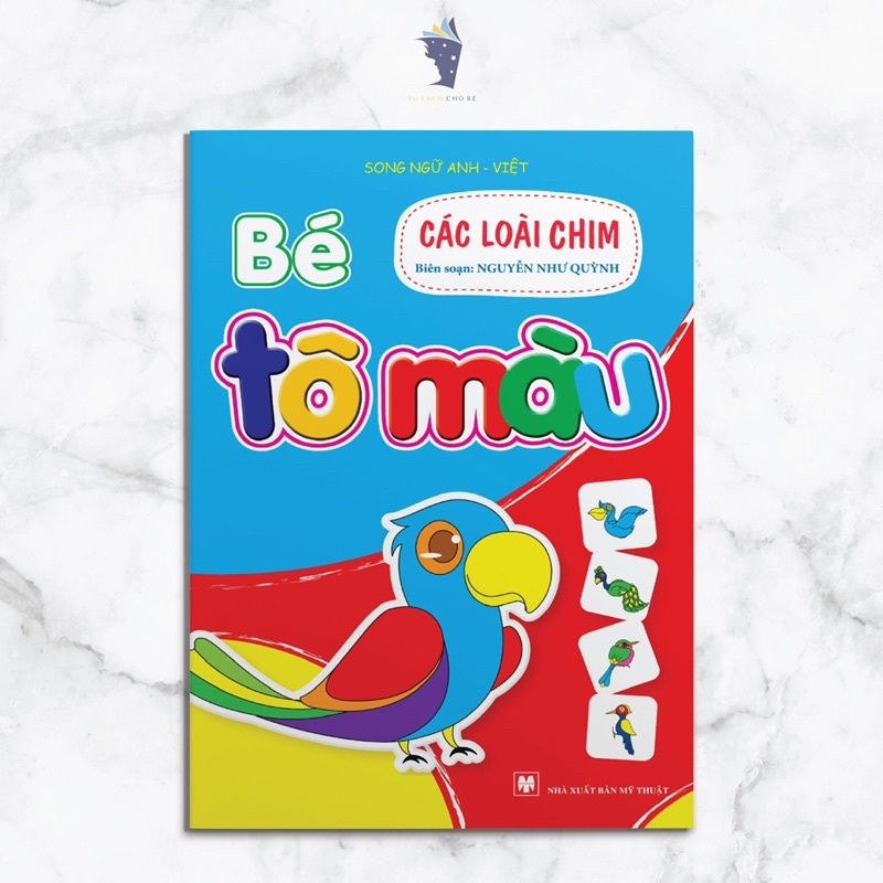 Bộ 11 cuốn sách tô màu cho bé - dành cho trẻ từ 3-6 tuổi