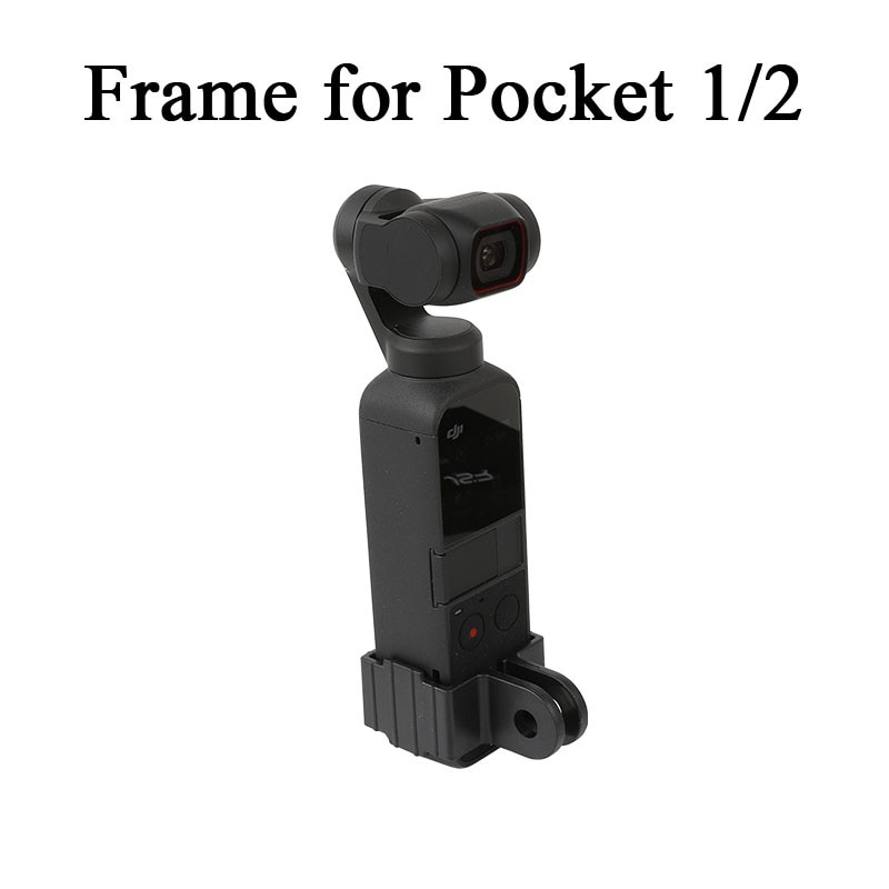 Khung Cố Định Mở Rộng Chân Máy Adapter Selfie stick Mount Phụ Kiện Bên Ngoài Cho DJI Osmo Pocket 1 2 Gimbal Camera