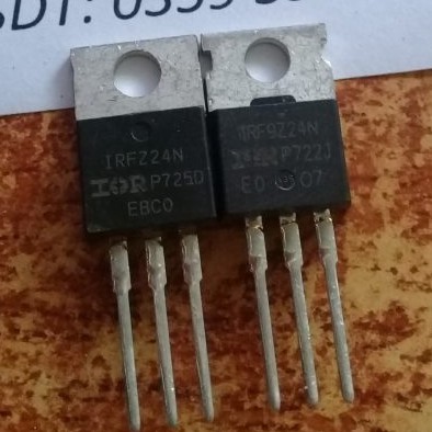IRFZ24N F9Z24N,irfz24n,irf9z24n,irf9z24 tháo máy Mosfet 17A 55V
