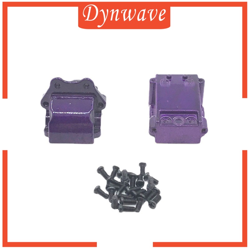 [DYNWAVE] RC Metal Gear Box Cover &amp; Differential Box for WLtoys 144001 DIY Accessories