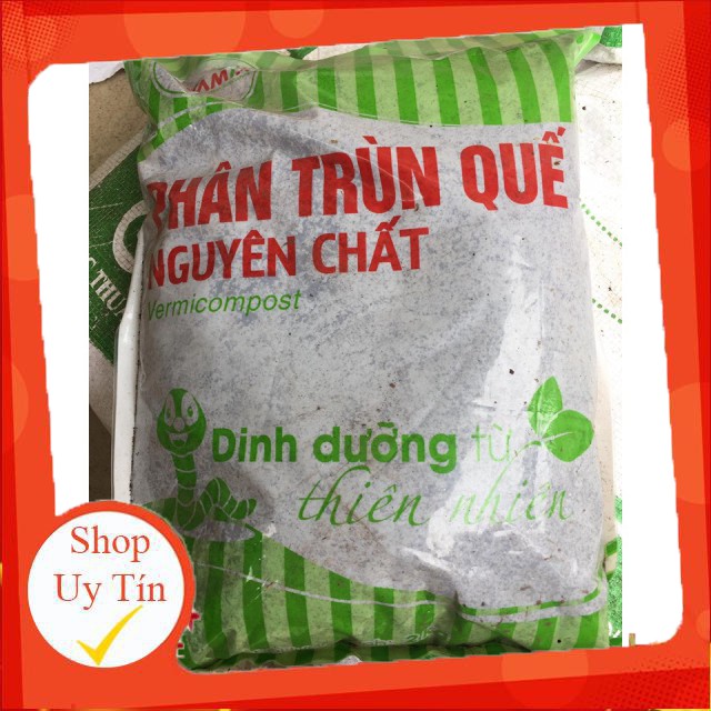 Phân trùn quế túi 2 kg, cung cấp dinh dưỡng giúp cây phát triển toàn diện |FREESHIP  HÀNG UY TÍN | LỖI 1 ĐỔI 1