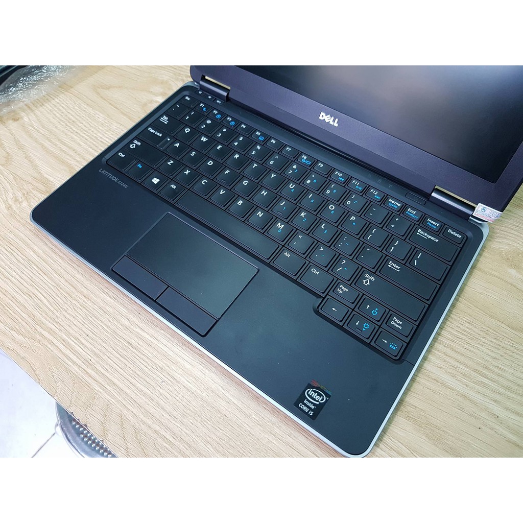 Siêu Sang - Siêu Nhẹ Laptop 12inch - Dell 7240 Core i5-4300U/Ram 4Gb/SSD128Gb / Vỏ Nhôm, Đèn Phím | BigBuy360 - bigbuy360.vn