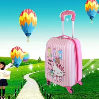 Vali kéo trẻ em các mẫu kitty in 2 mặt, có sẵn, được chọn mẫu