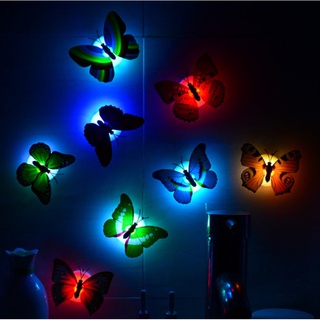Đèn Ngủ LED Hình Bướm 3D Dán Tường