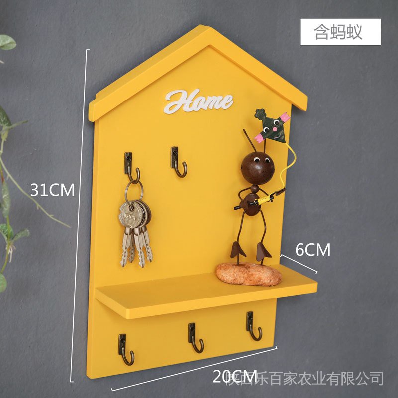 Móc Treo Chìa Khóa Hình Ngôi Nhà Nhỏ Sáng Tạo