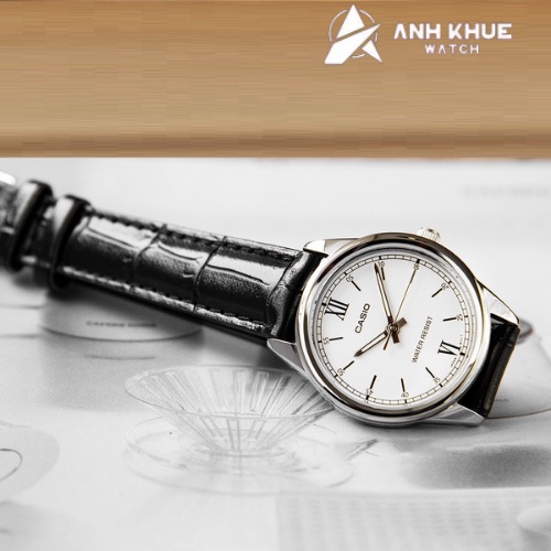 Đồng Hồ Nữ Dây Da Casio Anh Khuê LTP-V005L-7B2UDF Bảo Hành 1 Năm